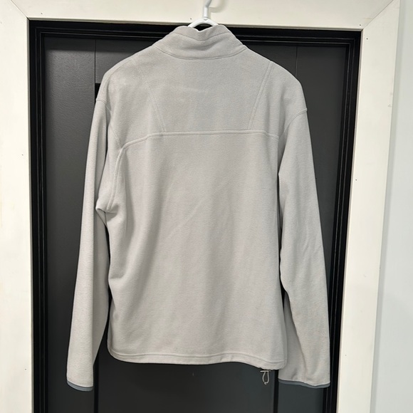 Zegna Men's Gray Quarter-Zip Sweater - Picture 4 of 4